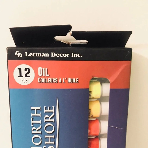North Shore Oil Paints Set Of 12 12ml Lerman Decor Inc Art  Painting - Picture 2 of 14
